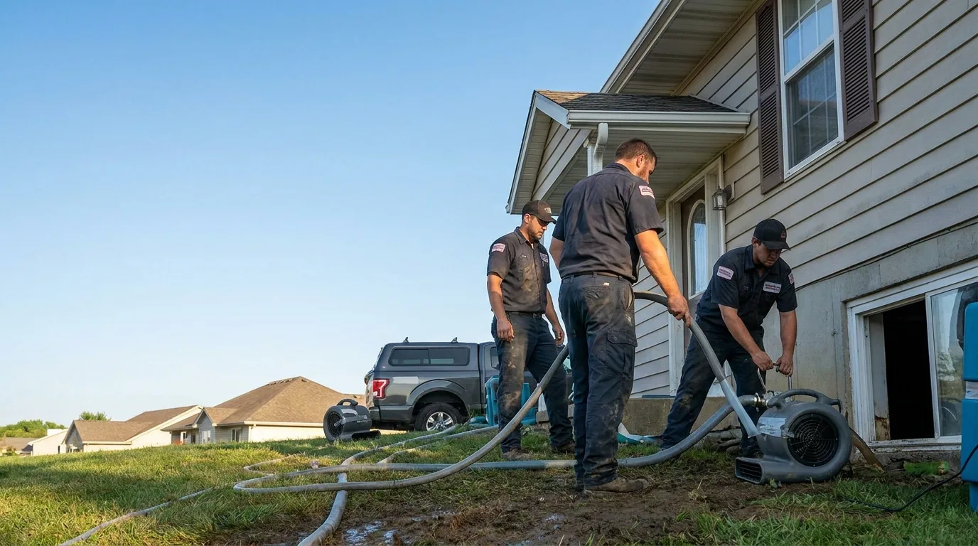 Water Removal in Oakwood, TX near me